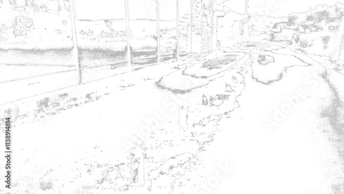 Artistic and abstract image. Wallpaper