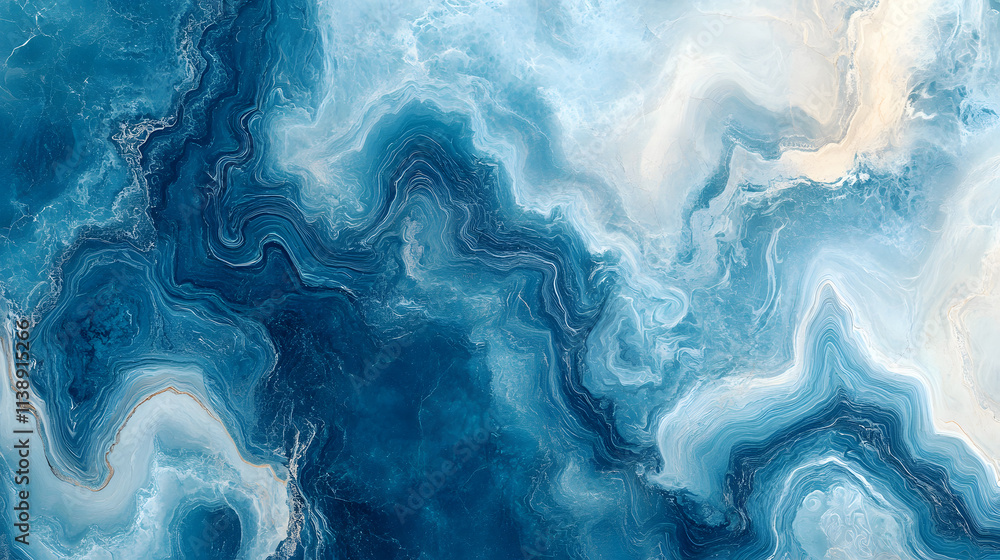 Blue Marble Pattern: Elegant and Natural Abstract Texture Blue Marble Pattern: Elegant and Natural Abstract Texture