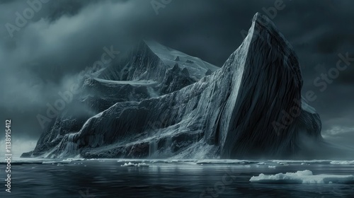 iceberg on the ocean. Just as an iceberg poses a danger by its hidden bulk beneath the water, this case suggests that there may be hidden risks or dangers present in seemingly tranquil situations.