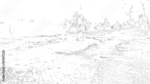 Artistic and abstract image. Wallpaper