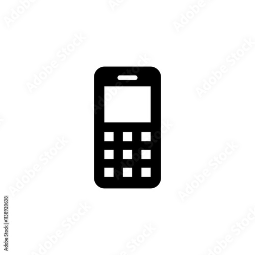 Phone icon logo design. Call sign and symbol. telephone symbol