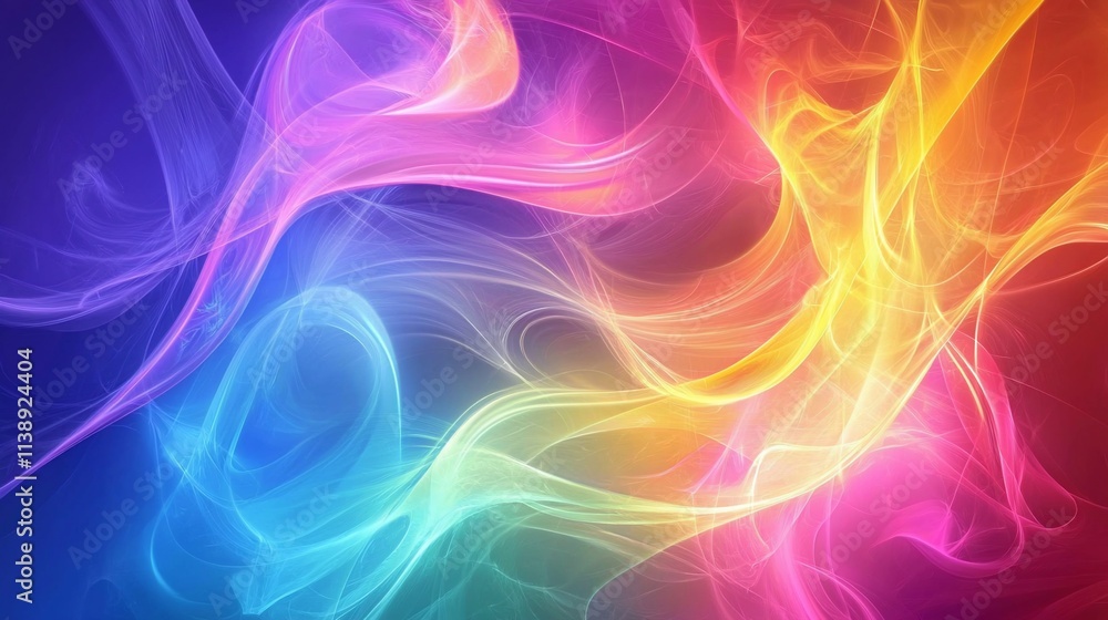 Abstract colorful smoke swirls, vibrant hues. Abstract colorful smoke swirls, vibrant hues.