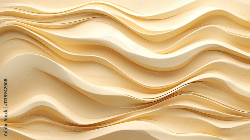 Abstract wavy beige background texture. Abstract wavy beige background texture.