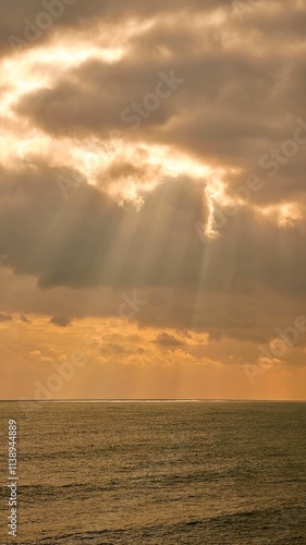 Wallpaper Mural The East Sea scenery on the first day of the new year in Ulsanbuk-gu, Korea Torontodigital.ca