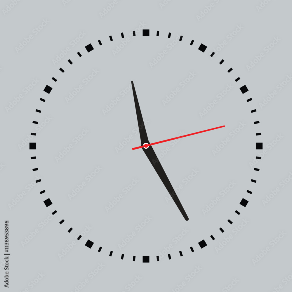Wall Clock icon, Time clock, Clock silhouette, clock icon Background Wall Clock icon, Time clock, Clock silhouette, clock icon Background