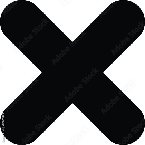 Black Multiplication sign, Multiply icon, mathematical icon, cross sign round button, mathematical symbol, Multiply symbol, multiply sign