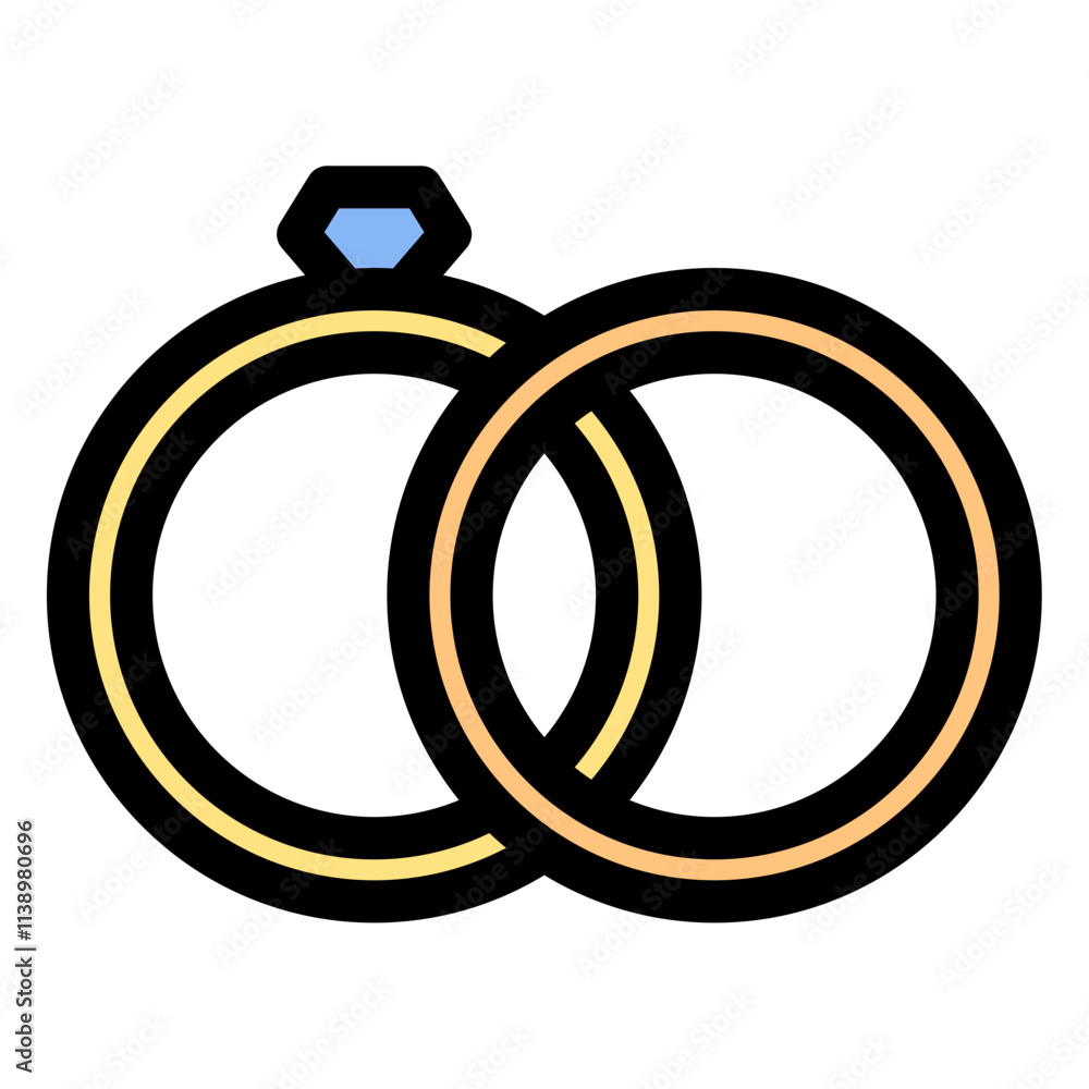 wedding rings icon wedding rings icon