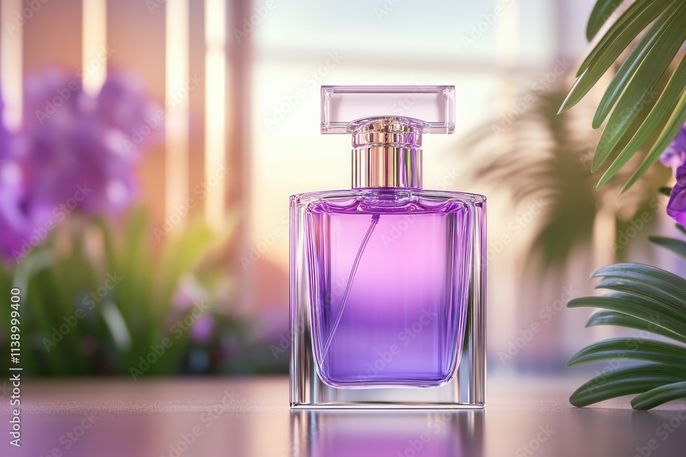 Discover a stylish perfume bottle with chic packaging, capturing the essence of elegance This exquisite perfume, available in a convenient spray, offers a chic and sophisticated fragrance experience