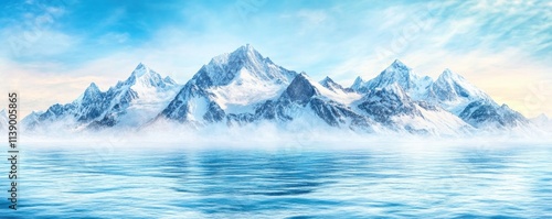 Wallpaper Mural Explore the Beauty of an Endless Horizon with Atmospheric Transitions Discover Peaceful Blue Gradients, Stunning Landscapes, and Nature's Serene Elegance in Every Frame of This Collection Torontodigital.ca