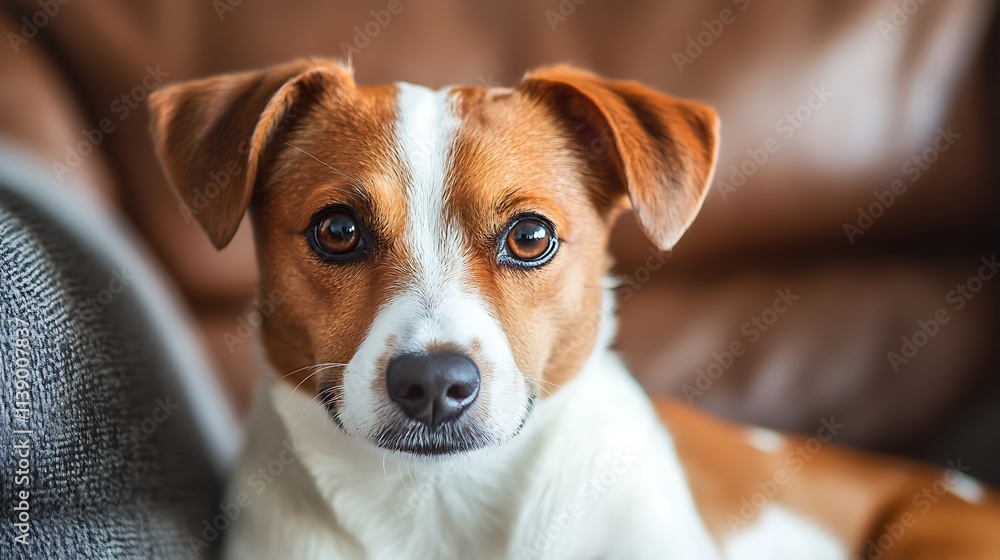Jack Russell Terrier, Portrait of a Dog Jack Russell Terrier, Portrait of a Dog