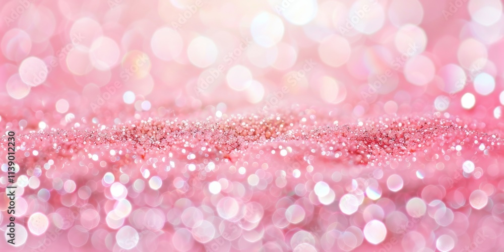 Pink Glitter and Bokeh Background for Elegant Designs Pink Glitter and Bokeh Background for Elegant Designs