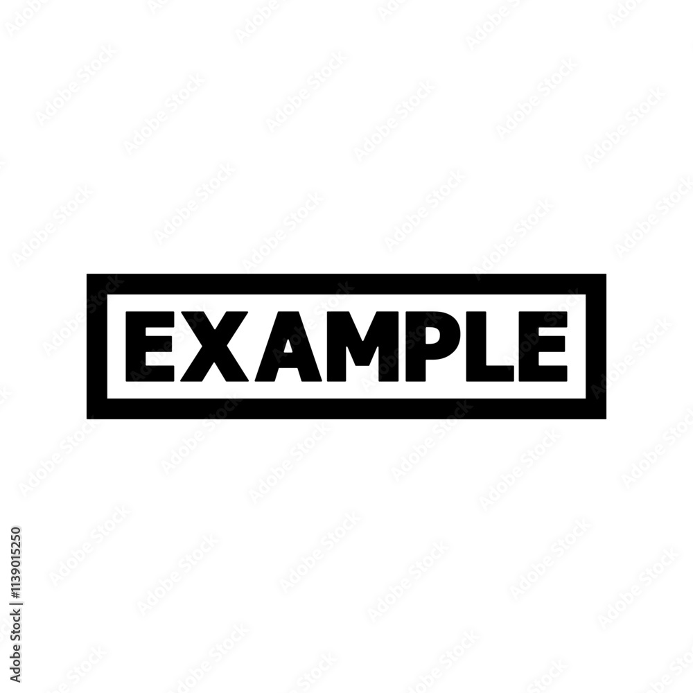 Example icon design template Example icon design template