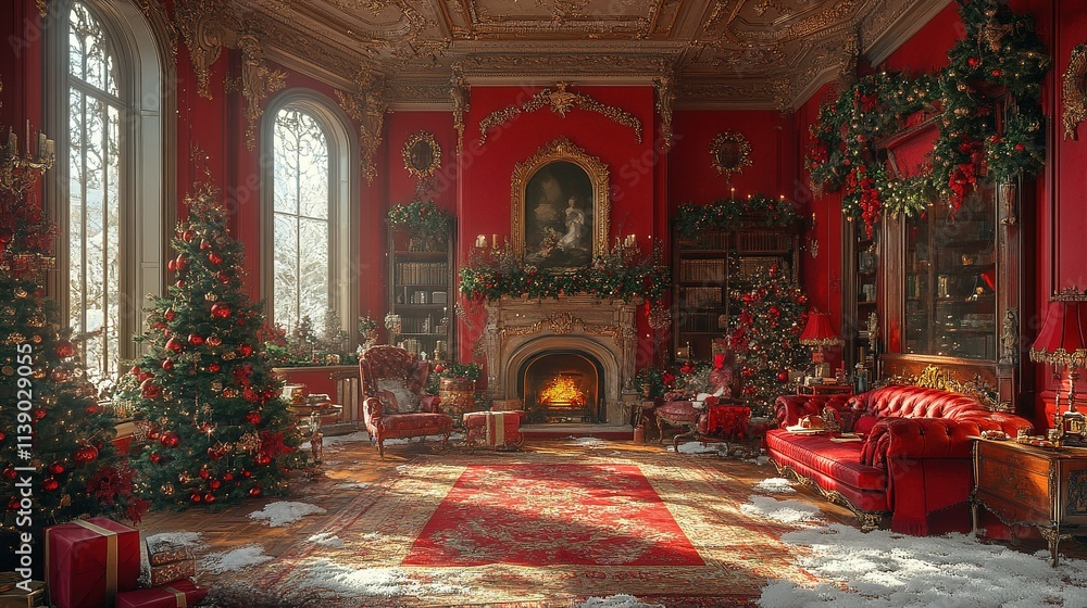 Santa Claus' Cozy Red Retreat Santa Claus' Cozy Red Retreat
