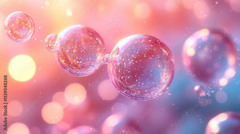 abstract 3d render clean liquid bubbles background desig abstract 3d render clean liquid bubbles background desig