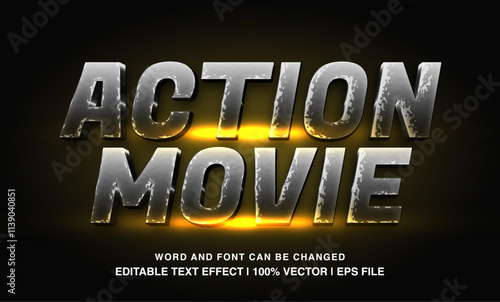 editable action movie fight typeface