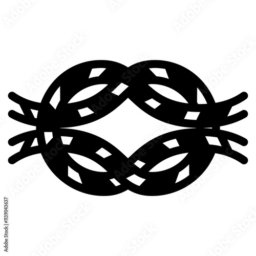 rope with glyph style