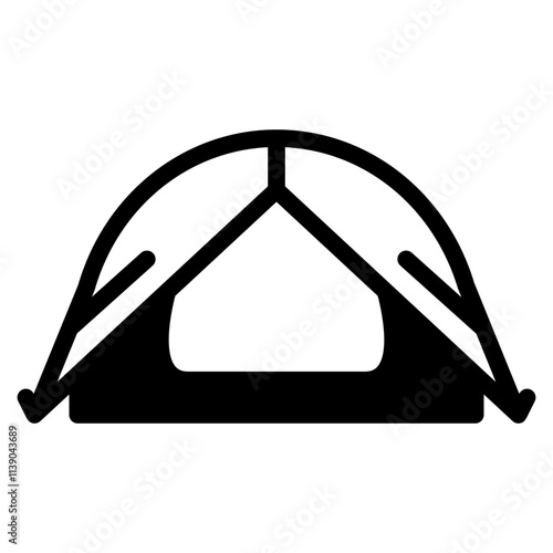 tent with glyph style
