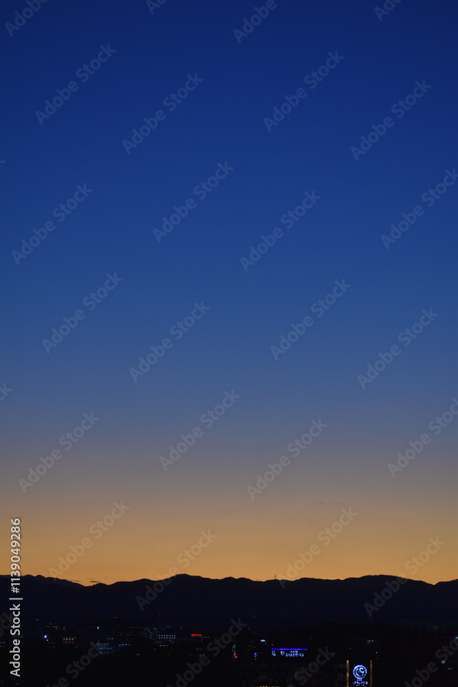 Fototapeta premium Indigo Sky-1