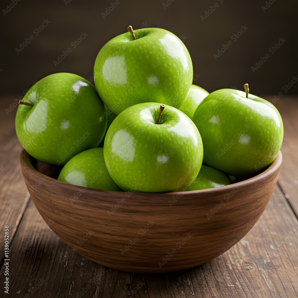 green apples in a bowl green apples in a bowl