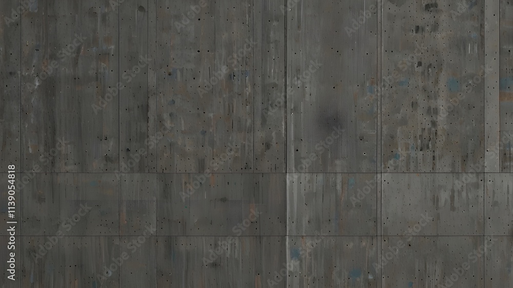 Fototapeta premium Grey textured concrete wall Generative AI