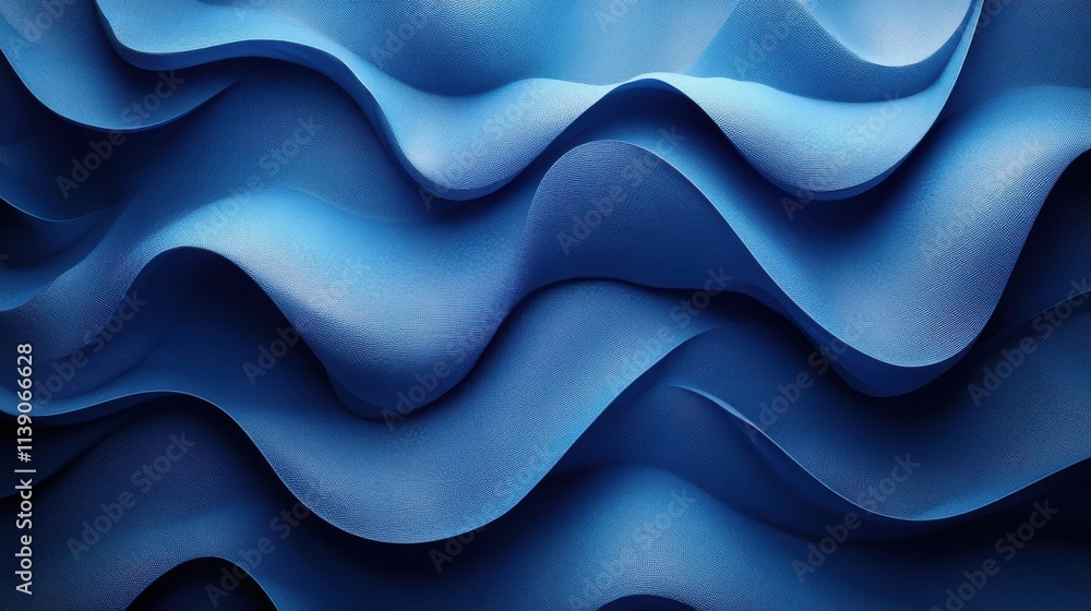 abstract blue surface 3d rende abstract blue surface 3d rende