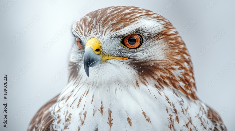 close up of hawk stock photo isolated on a white background hawk close up of hawk stock photo isolated on a white background hawk