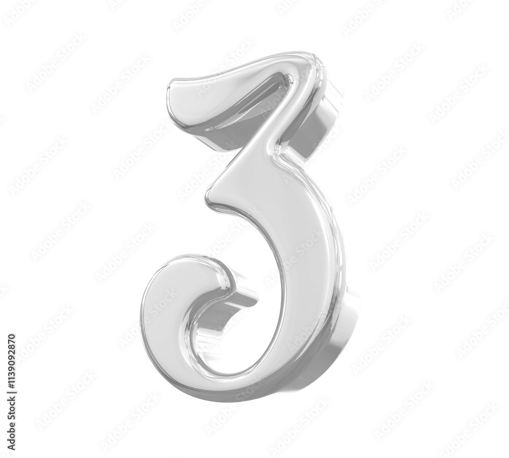 Silver Number 3 Silver Number 3