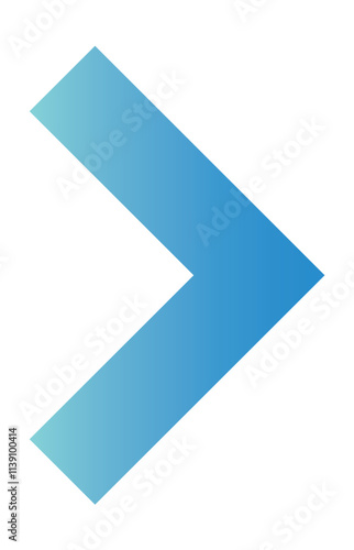 Free Download Clip art of right-pointing arrow in business blue gradient. - GFXLoad