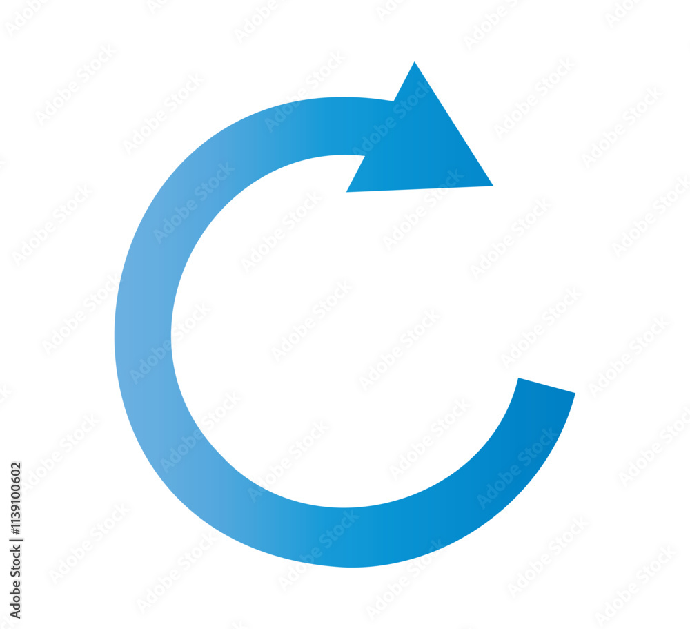 Business Blue Gradient Cycle Diagram Arrow Clipart Business Blue Gradient Cycle Diagram Arrow Clipart