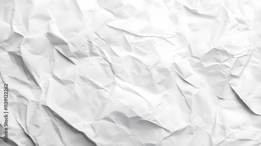 Fototapeta premium crumpled paper texture, abstract, untidy, background