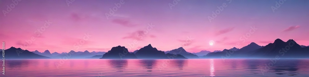 Calming blue and pink gradient for meditation or relaxation, gradient, pink Calming blue and pink gradient for meditation or relaxation, gradient, pink