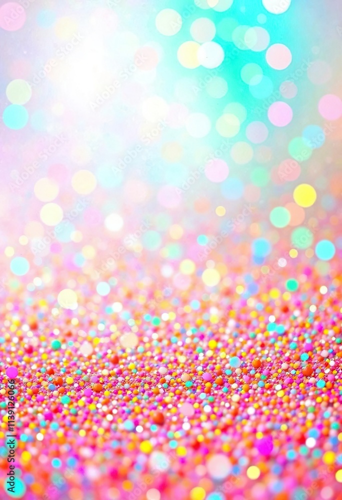 Colorful glitter background with a mix of neon and pastel shades, abstract texture, colorful background Colorful glitter background with a mix of neon and pastel shades, abstract texture, colorful background