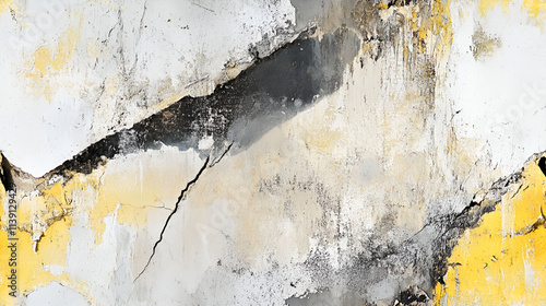 Abstract Wall Texture Showing Decay and Distress