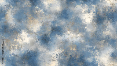 Abstract Blue and Beige Textured Background