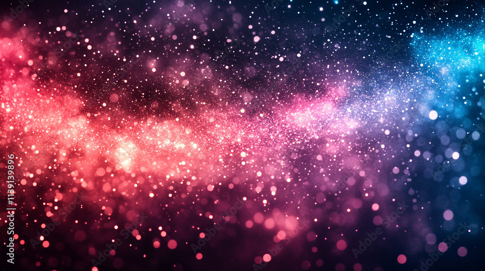 Fototapeta premium universe showcasing awe-inspiring outer space beauty featuring planets stars cosmic nebulae and blurred spaceship symbolizing exploration infinity and mystery
