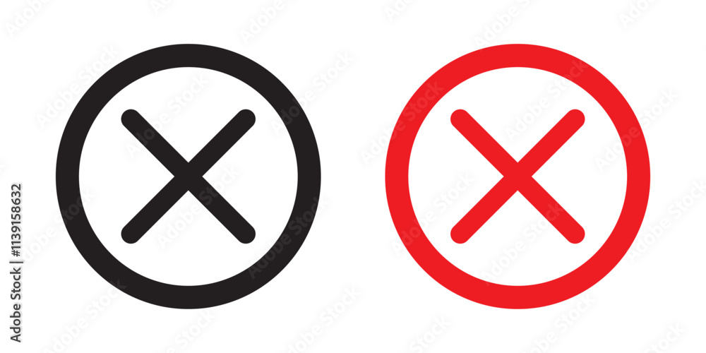 Black ink wrong signs on transparent bg. Black paint brush stroke crosses. Vector set of hand-painted Wrong icons. Abstract hand-drawn NO button for checkbox voting. Isolated disagree tick box symbols Black ink wrong signs on transparent bg. Black paint brush stroke crosses. Vector set of hand-painted Wrong icons. Abstract hand-drawn NO button for checkbox voting. Isolated disagree tick box symbols