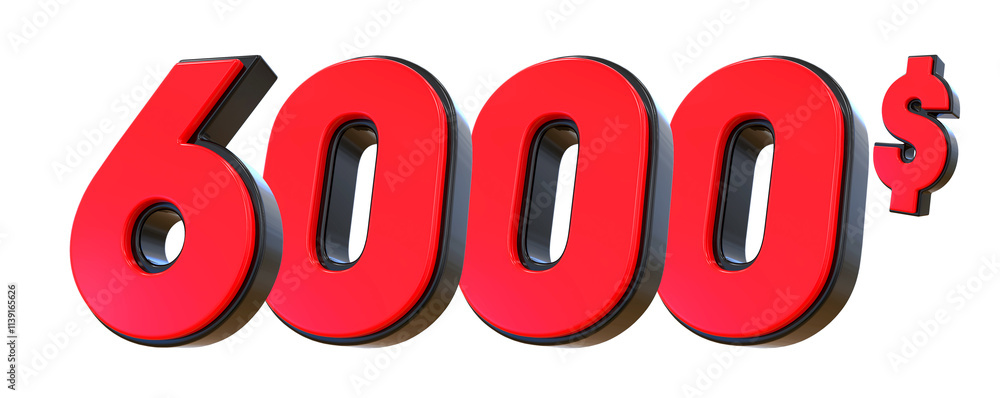 6000 Dollar Red 6000 Dollar Red
