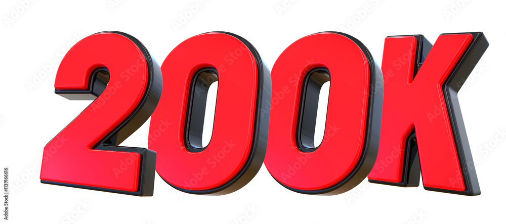 200K Follow Red 200K Follow Red