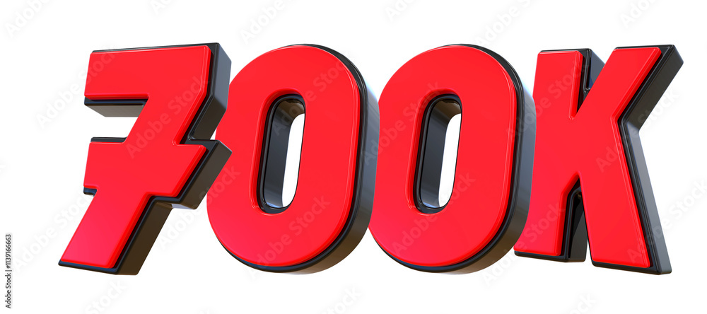 700K Follow Red 700K Follow Red