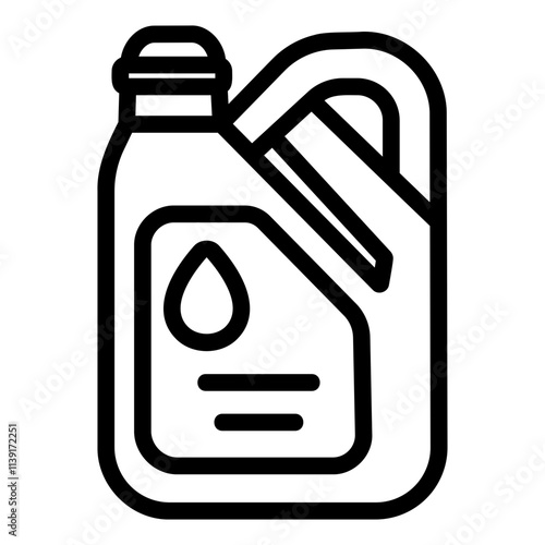 canister Line Icon