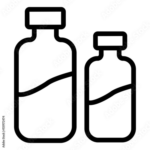 vials Line Icon