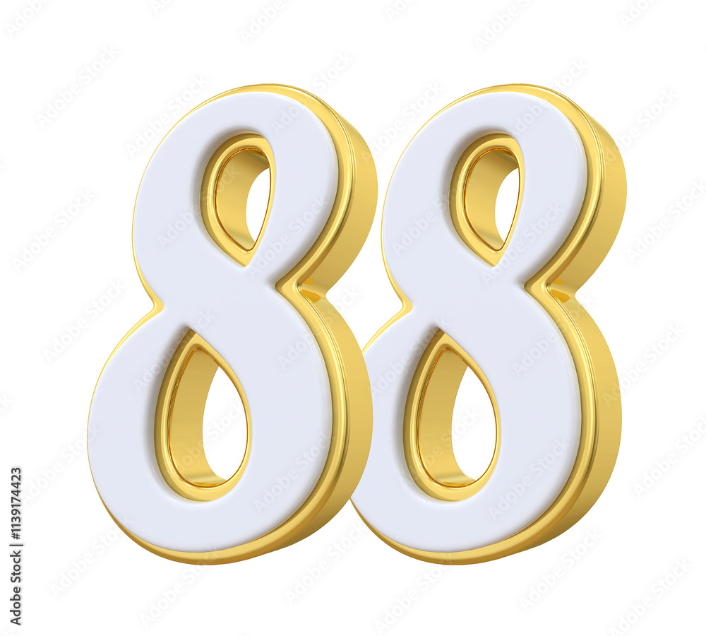 Gold Number 88 Gold Number 88