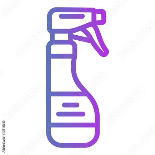 spray bootle Gradient icon