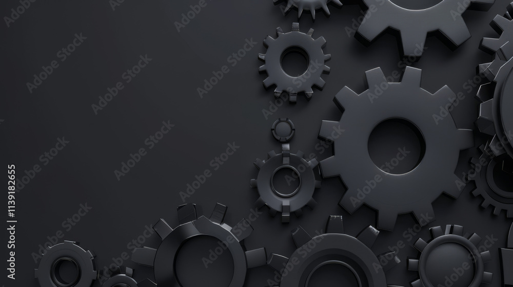 Abstract techno gear background with geometric colorful gear wheels. Space for gear text. Vector gears modern mechanism industrial . Technology gears Abstract techno gear background with geometric colorful gear wheels. Space for gear text. Vector gears modern mechanism industrial . Technology gears