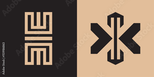 A Symbol that prominently displays, incorporating stylistic fonts and symbolic graphics.