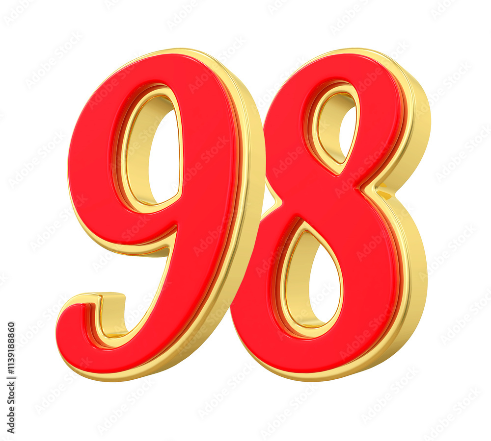 Red Gold Number 98 Red Gold Number 98