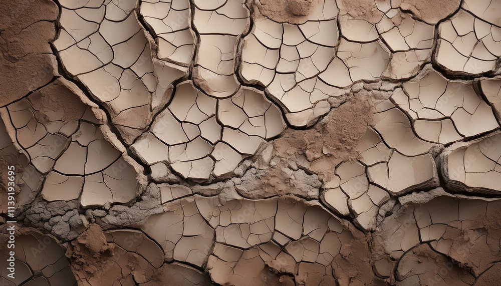 Cracked earth, arid landscape, dry soil texture. Cracked earth, arid landscape, dry soil texture.