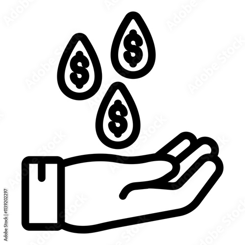 liquidity Line Icon