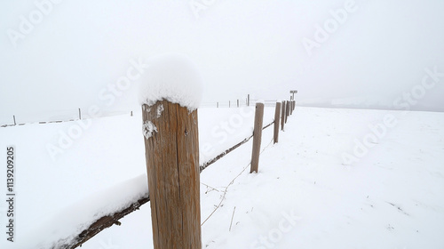 Winter's Silent Embrace: Sn...