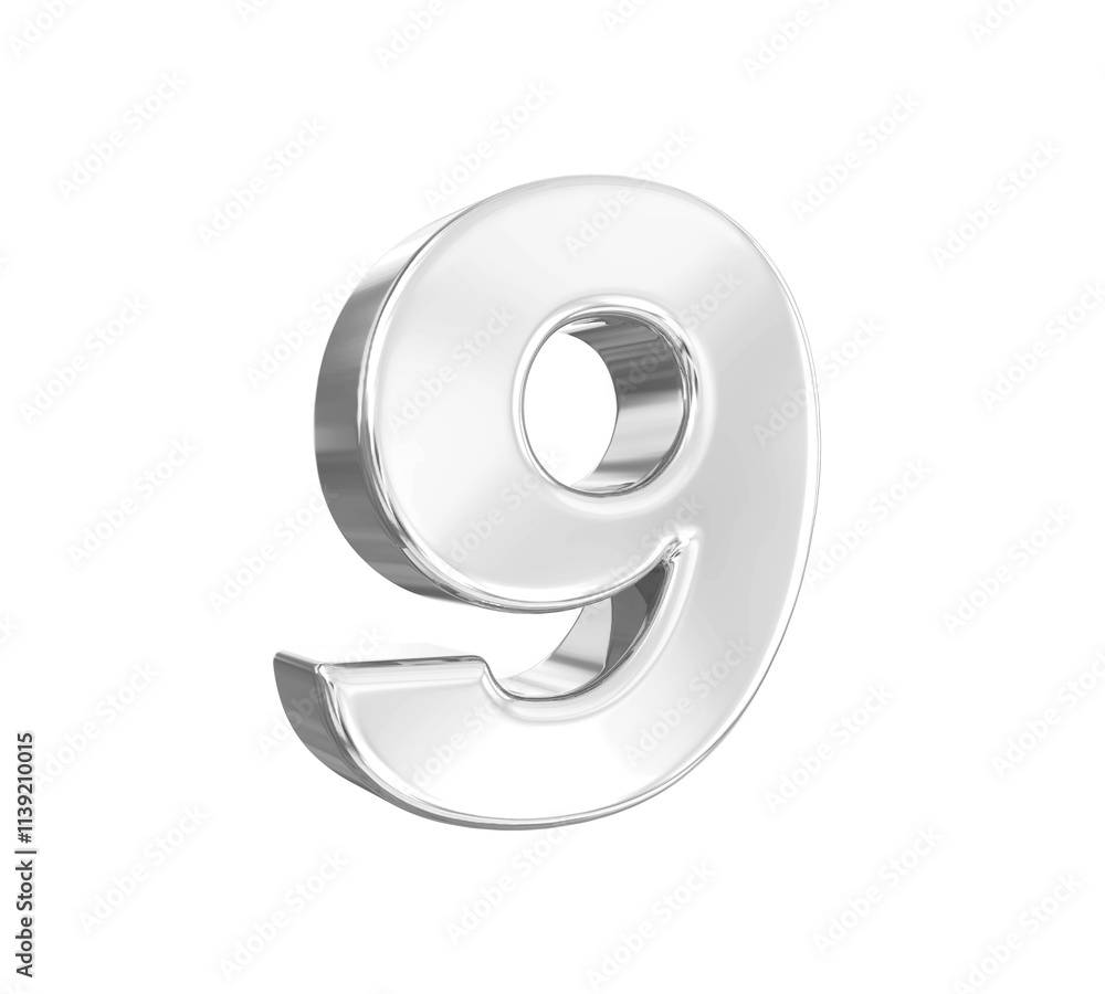 Silver Number 9 Silver Number 9